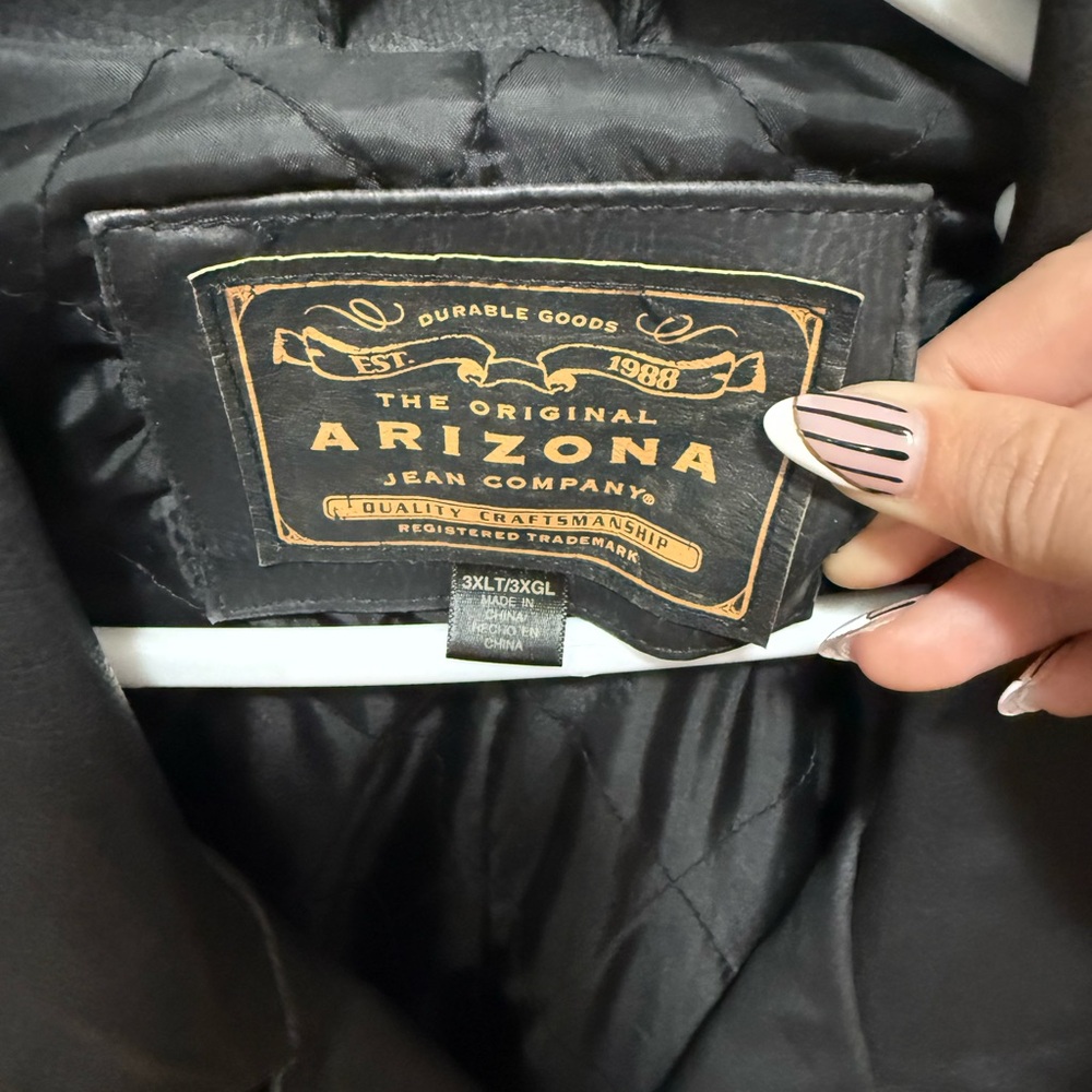 Vintage Arizona Jean Company Black Trench Coat - Picture 2 of 3
